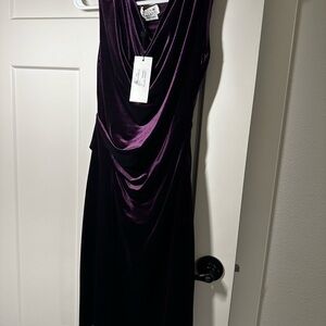 NWT Velvet purple dress